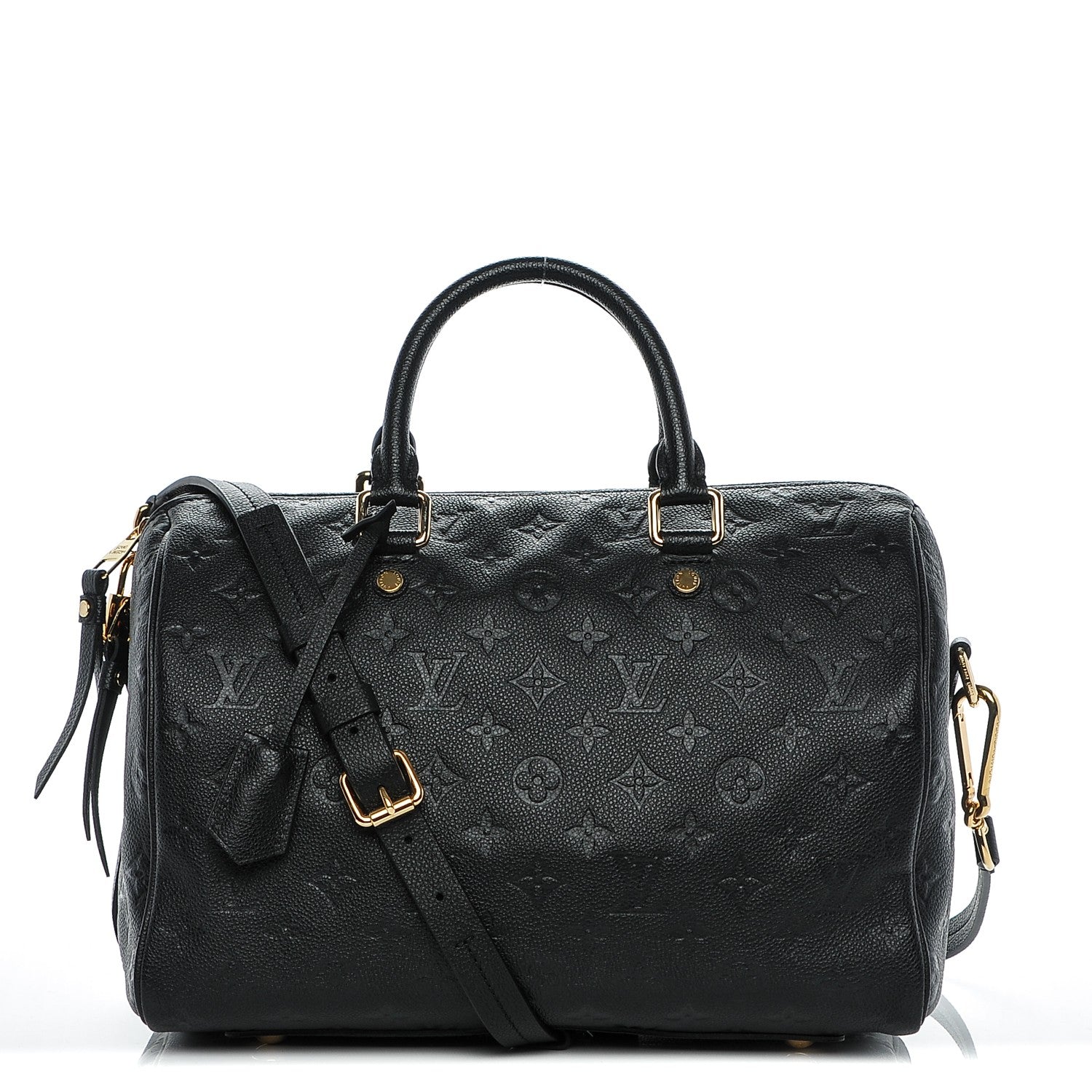 Louis Vuitton Empreinte Speedy Bandouliere 30 Black 1 of 6