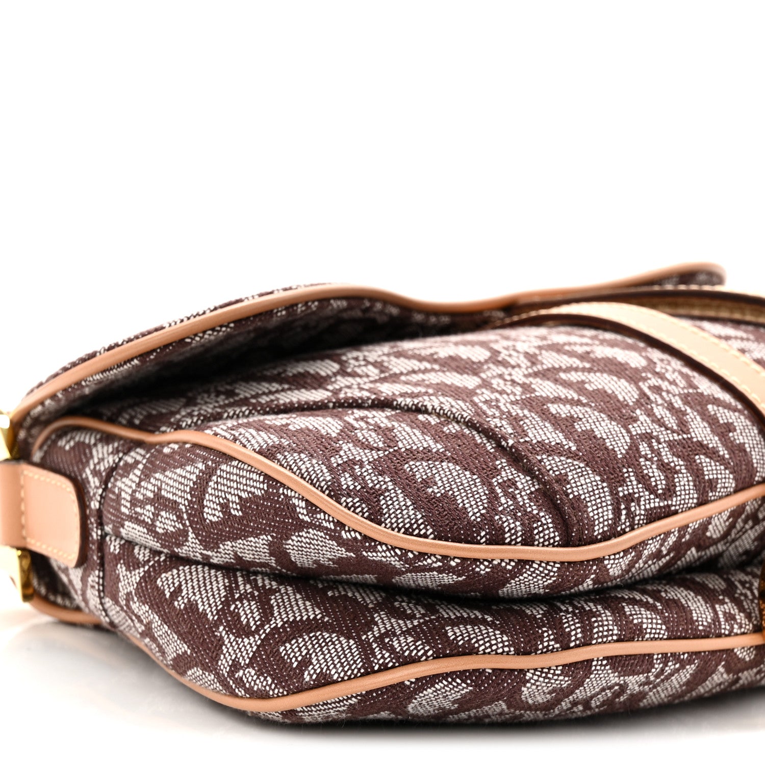 Christian Dior Monogram Double Saddle Bag Marron Clair 9 of 10