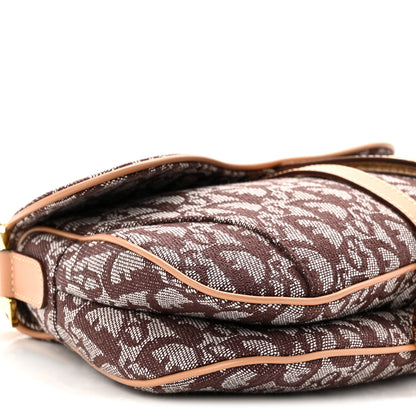 Christian Dior Monogram Double Saddle Bag Marron Clair 9 of 10