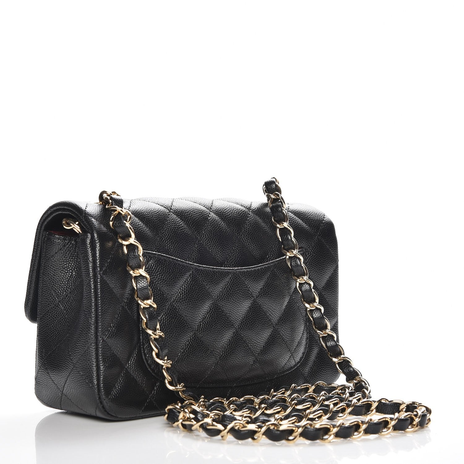 Chanel Caviar Quilted Mini Rectangular Flap Black 3 of 8