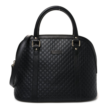 Gucci Microguccissima Medium Dome Bag Black 1 of 11