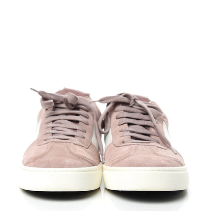 Valentino Garavani Suede Mens Flycrew Sneakers 44 Pink White 2 of 11