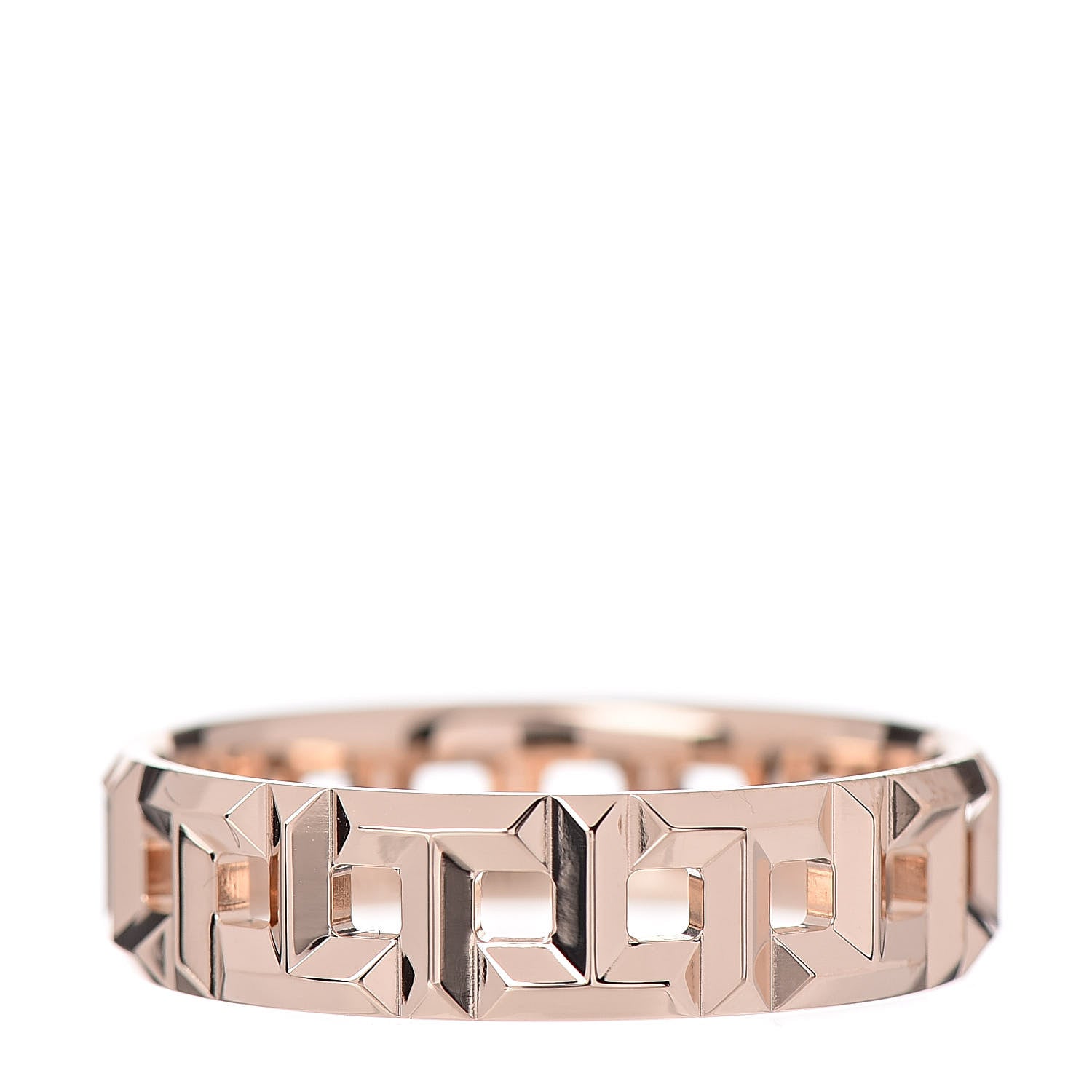 Tiffany 18K Rose Gold T True Wide Ring 60 9 1 of 5