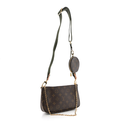 Louis Vuitton Monogram Multi Pochette Accessories Kaki 3 of 15