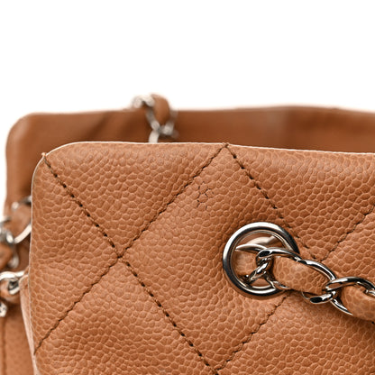 Chanel Caviar Quilted Timeless CC Shopping Tote Brown 20 of 20