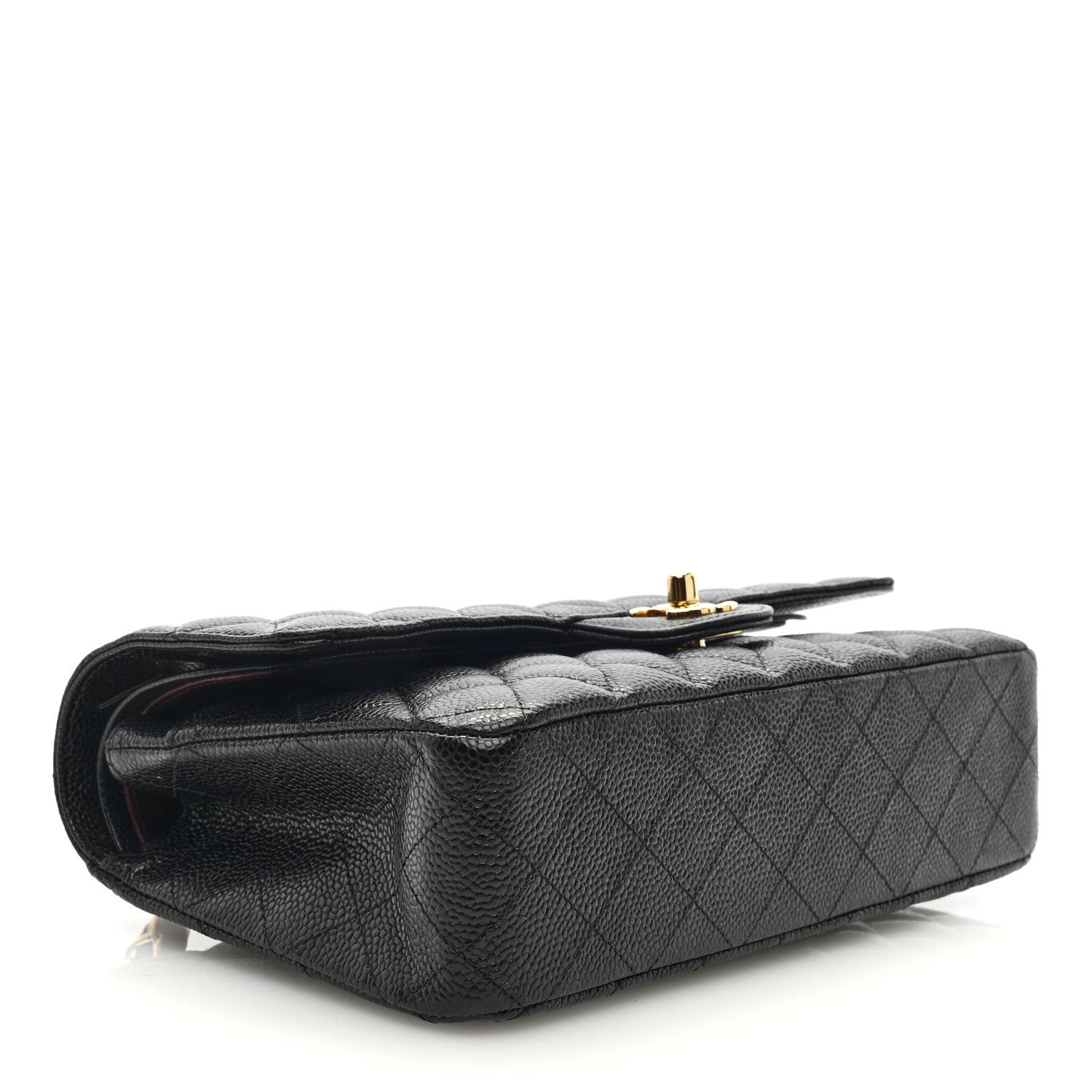Chanel Caviar Quilted Medium Double Flap Black 4 of 9