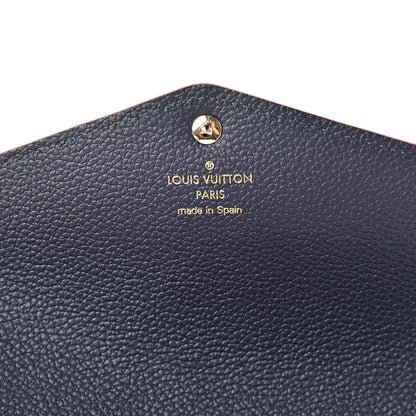 Louis Vuitton Empreinte Sarah Wallet NM Marine Rouge 6 of 8