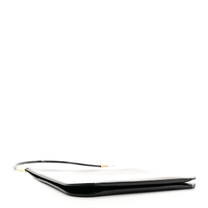 Saint Laurent Patent Calfskin Sadie Shoulder Bag Black 4 of 10