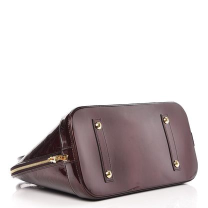 Louis Vuitton Vernis Alma GM Amarante 4 of 7