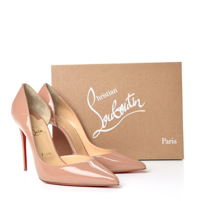 Christian Louboutin Patent Iriza 100 Pumps 40.5 Nude 8 of 8