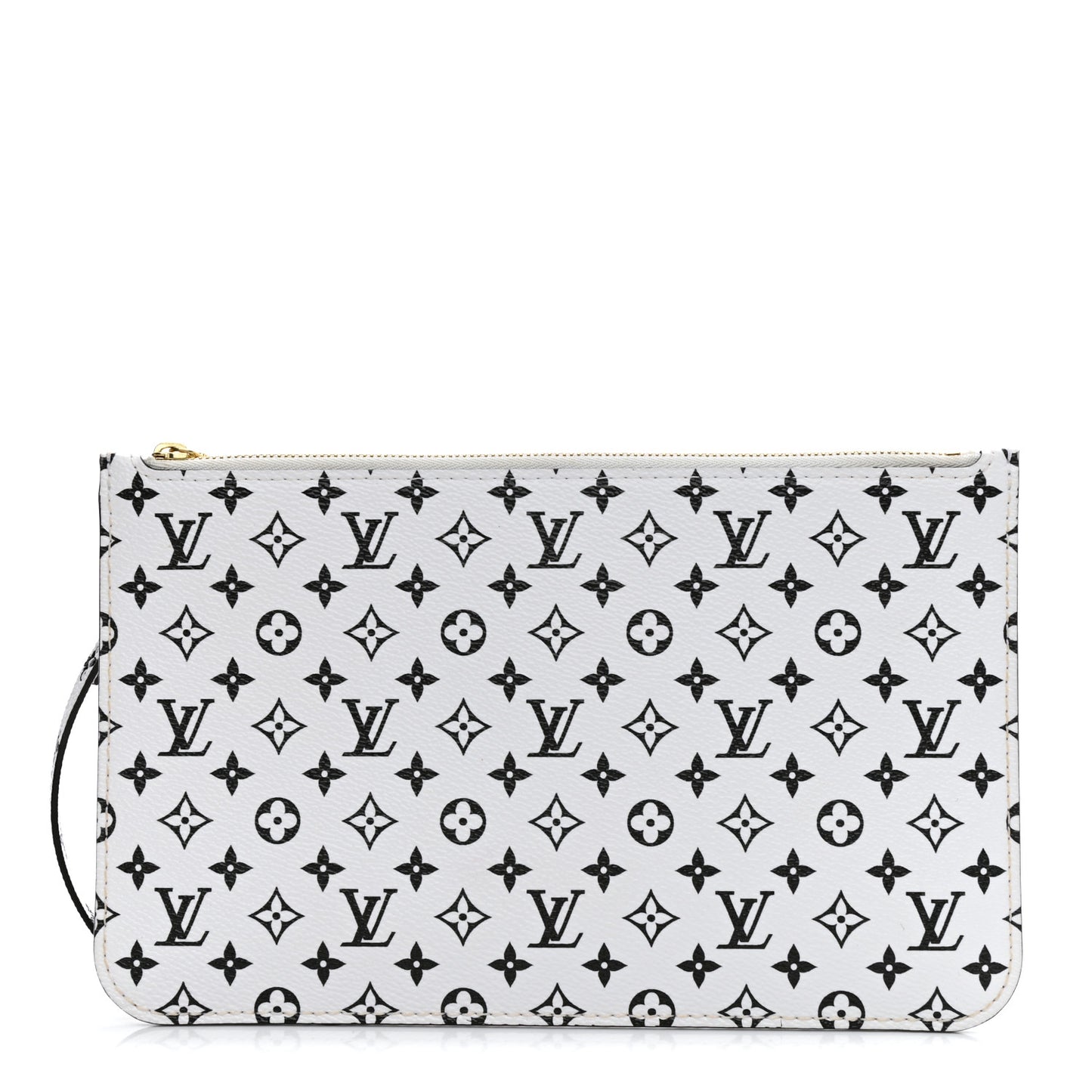 Monogram Giant Neverfull MM GM Pochette White
