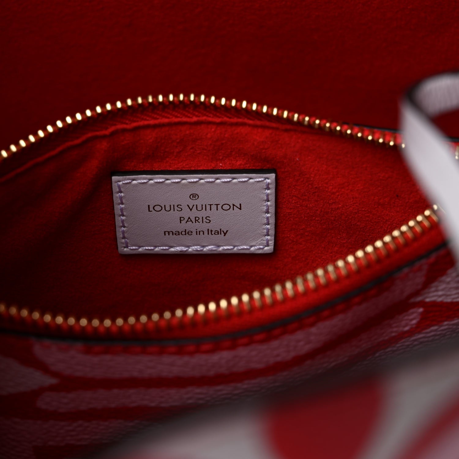 Louis Vuitton Monogram Giant Crafty NeoNoe MM Rouge Rose Creme 6 of 8