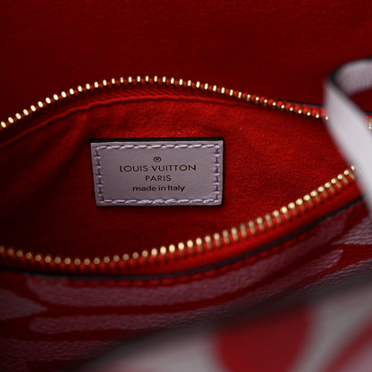 Louis Vuitton Monogram Giant Crafty NeoNoe MM Rouge Rose Creme 6 of 8