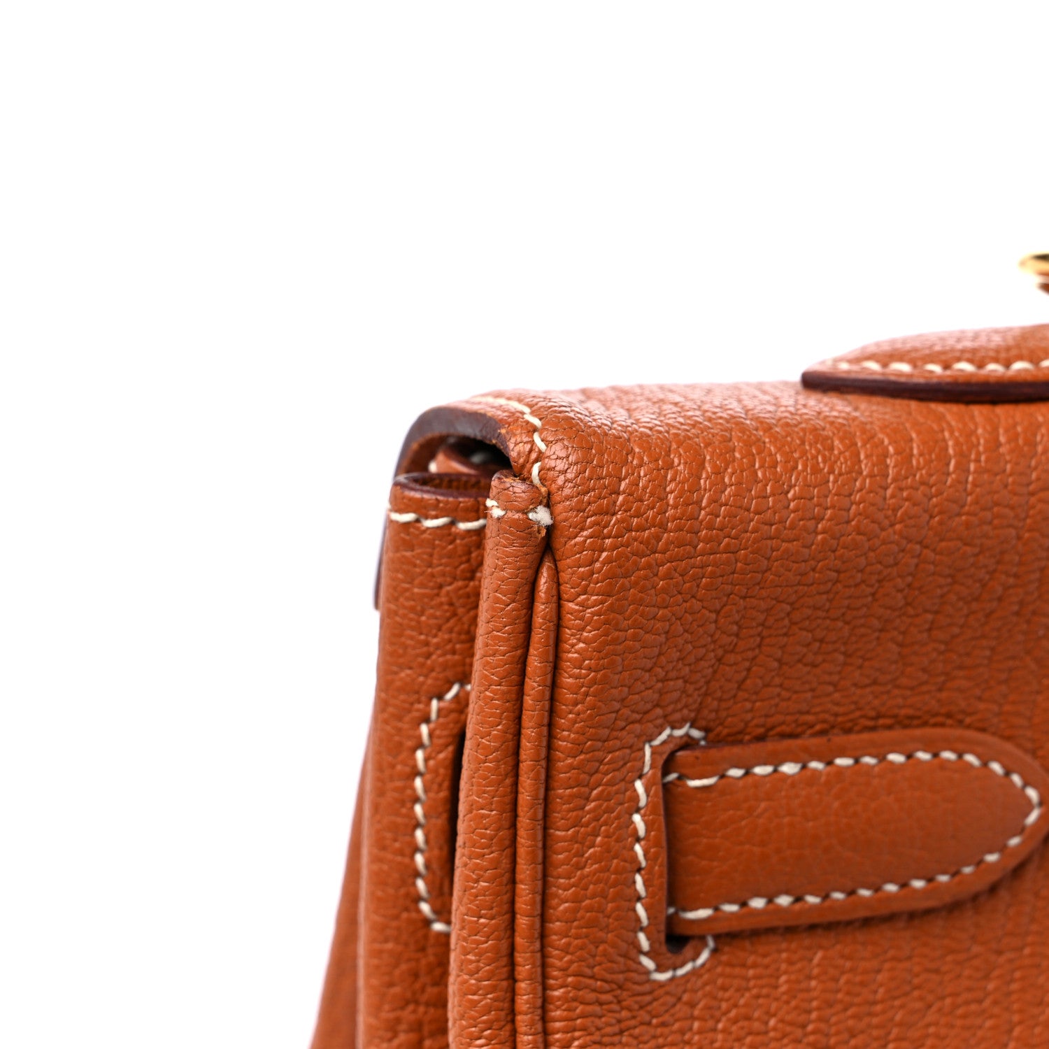 Hermes Chevre De Coromandel Kelly Retourne 35 Gold 13 of 14