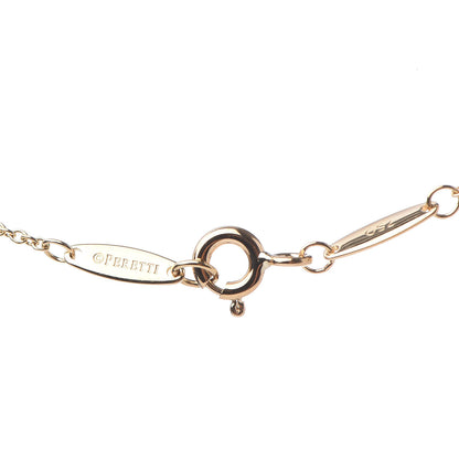 Tiffany 18K Yellow Gold Diamond .08ct Elsa Peretti Diamonds by the Yard Pendant Necklace 5 of 7