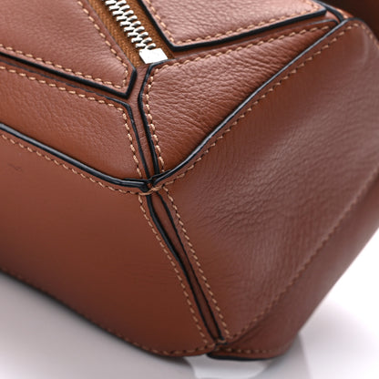 Loewe Calfskin Mini Puzzle Bumbag Tan 9 of 9
