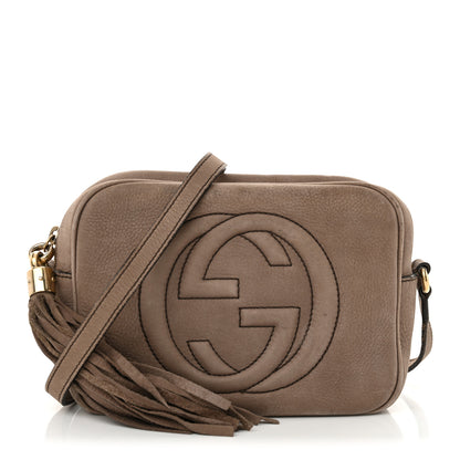 Gucci Vitello Range Small Soho Disco Bag Grey Field 1 of 18