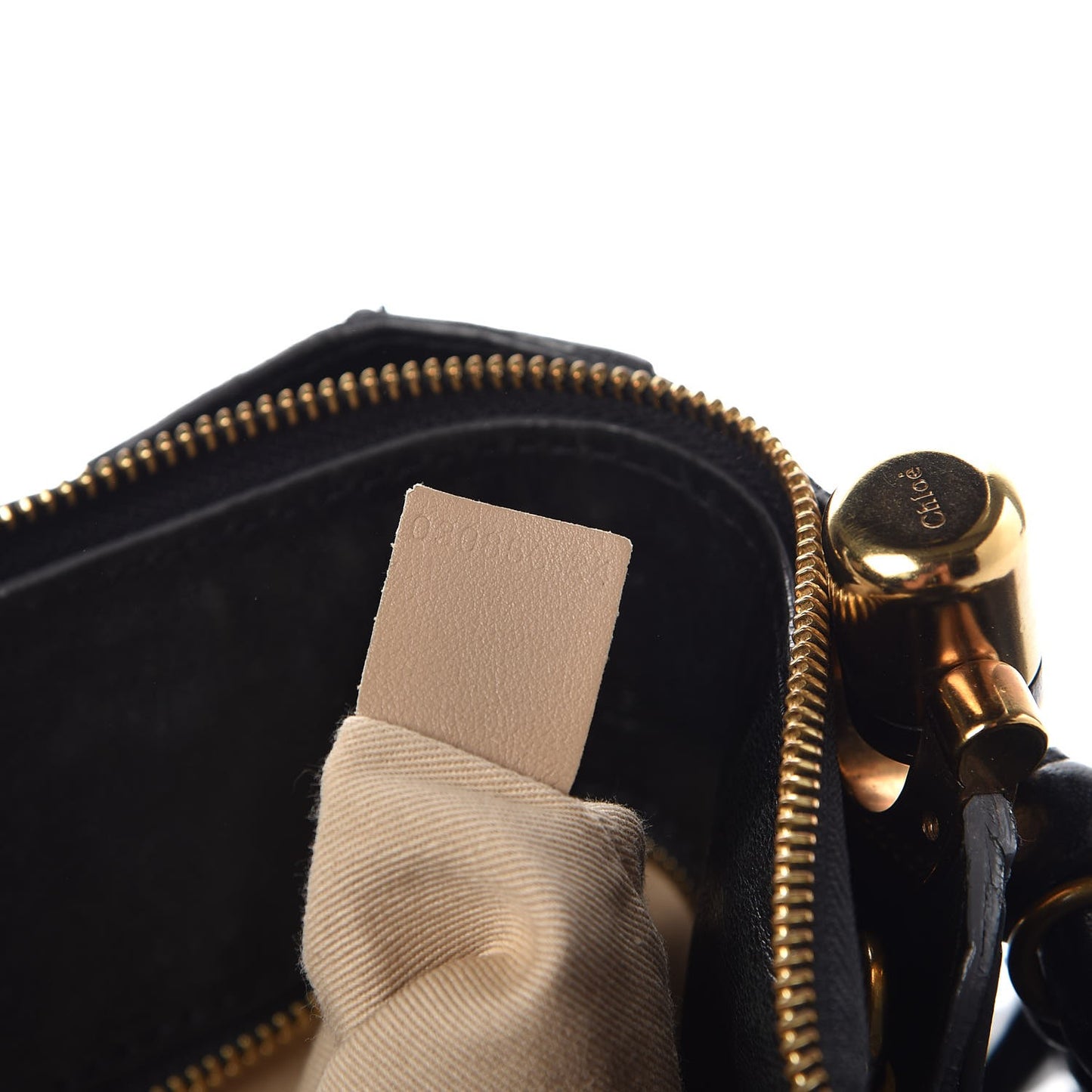 Lambskin Heloise Satchel Black