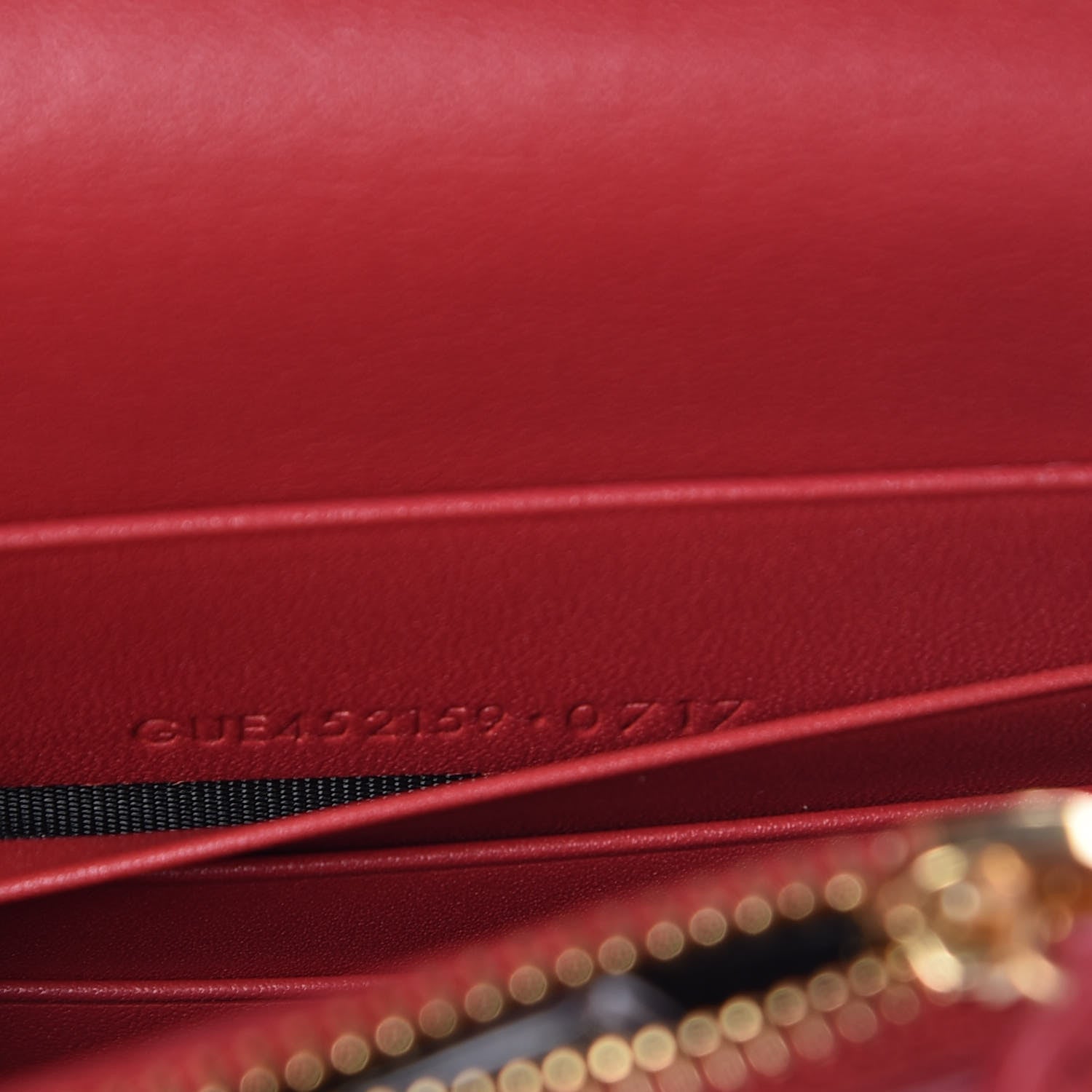 Saint Laurent Smooth Calfskin Classic Monogram Kate Tassel Chain Wallet New Lipstick 7 of 7