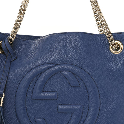 Gucci Cellarius Calfskin Medium Soho Chain Shoulder Bag Caspian 15 of 25