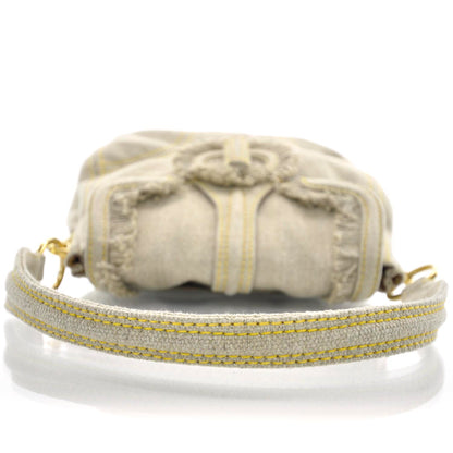 Prada Lino Turnlock Flap Bag Corda 5 of 13