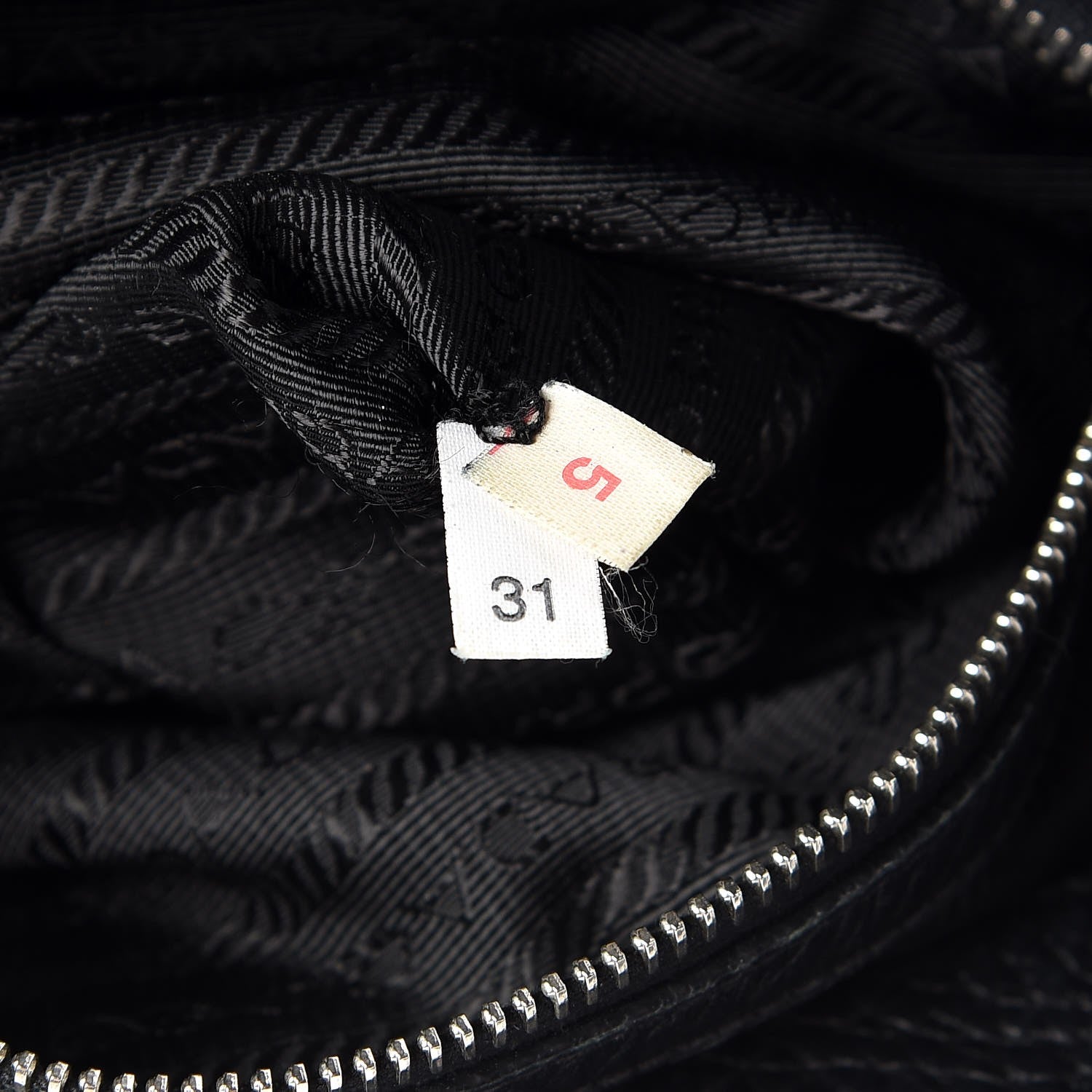Prada Vitello Daino Side Pocket Hobo Black 8 of 12