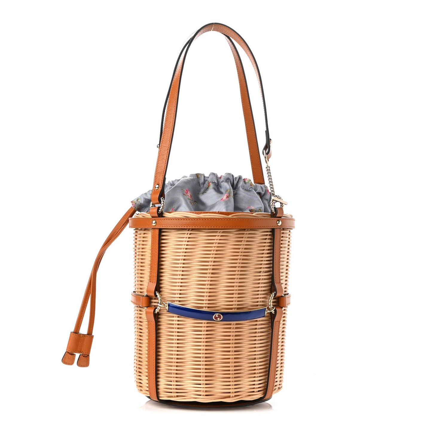 Wicker Bucket Bag Natural