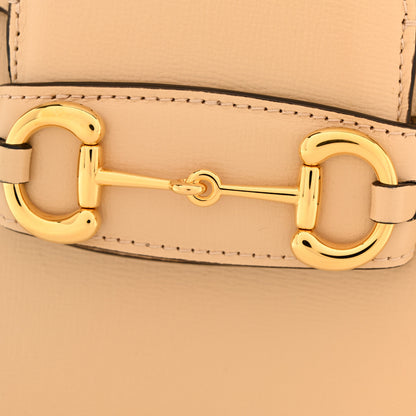 Gucci Azalea Calfskin Horsebit 1955 Shoulder Bag Bubble Tea 12 of 13