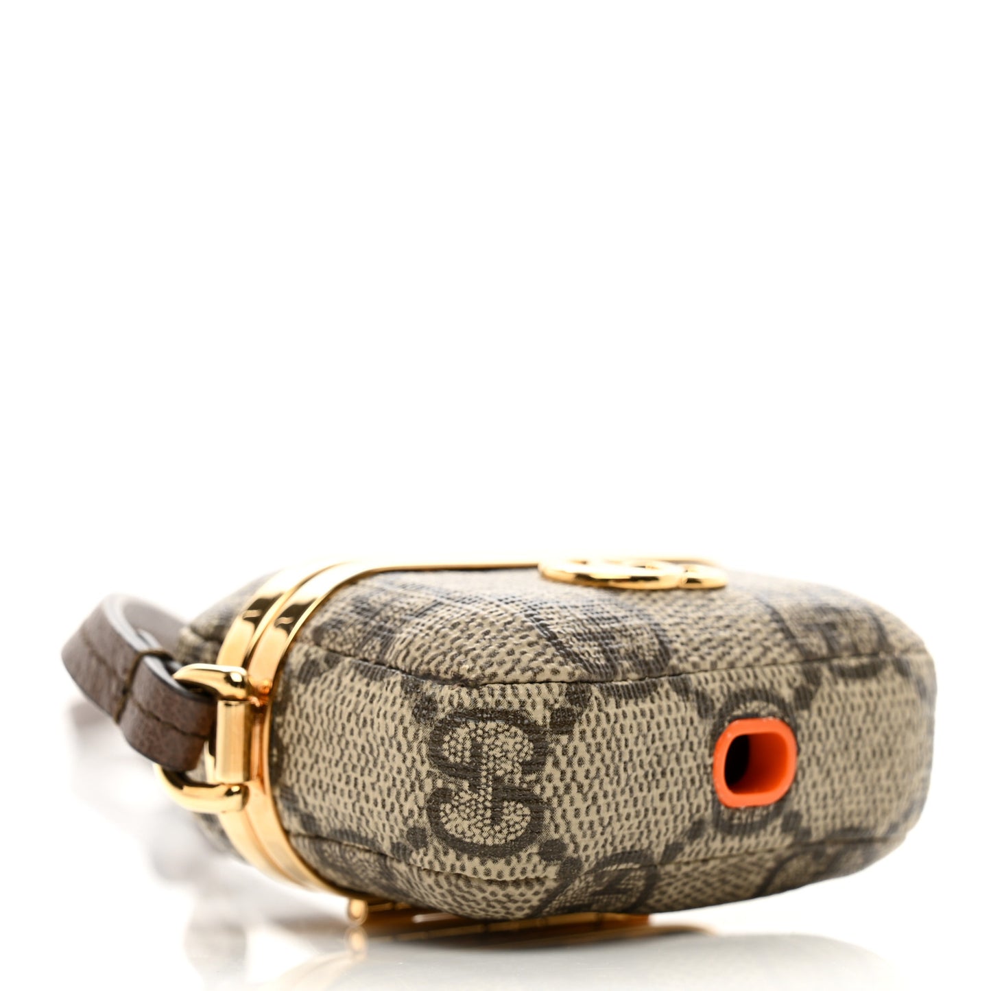GG Supreme Monogram Marmont AirPods Pro Case Beige Ebony