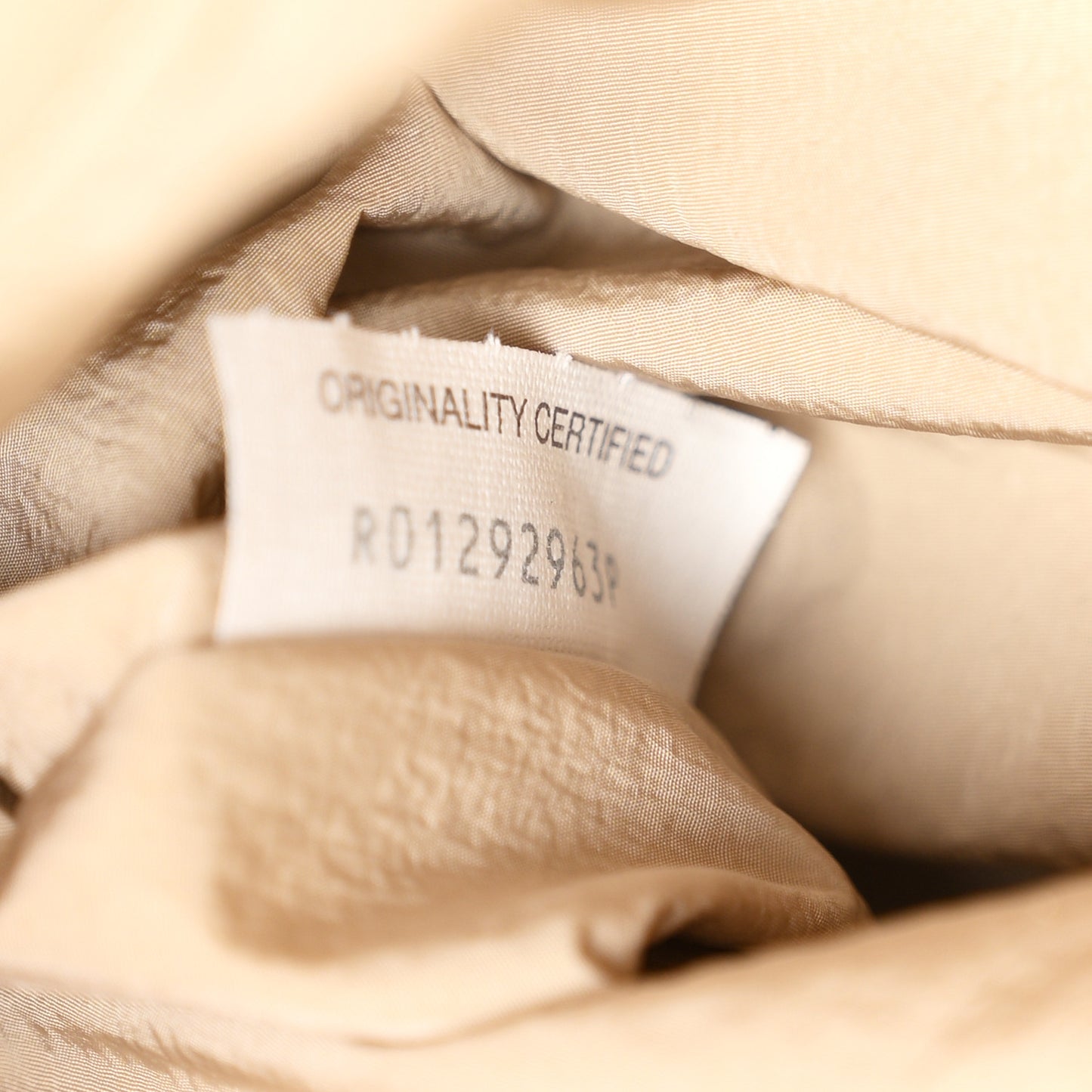 Calfskin Intrecciato Giorno Ecru