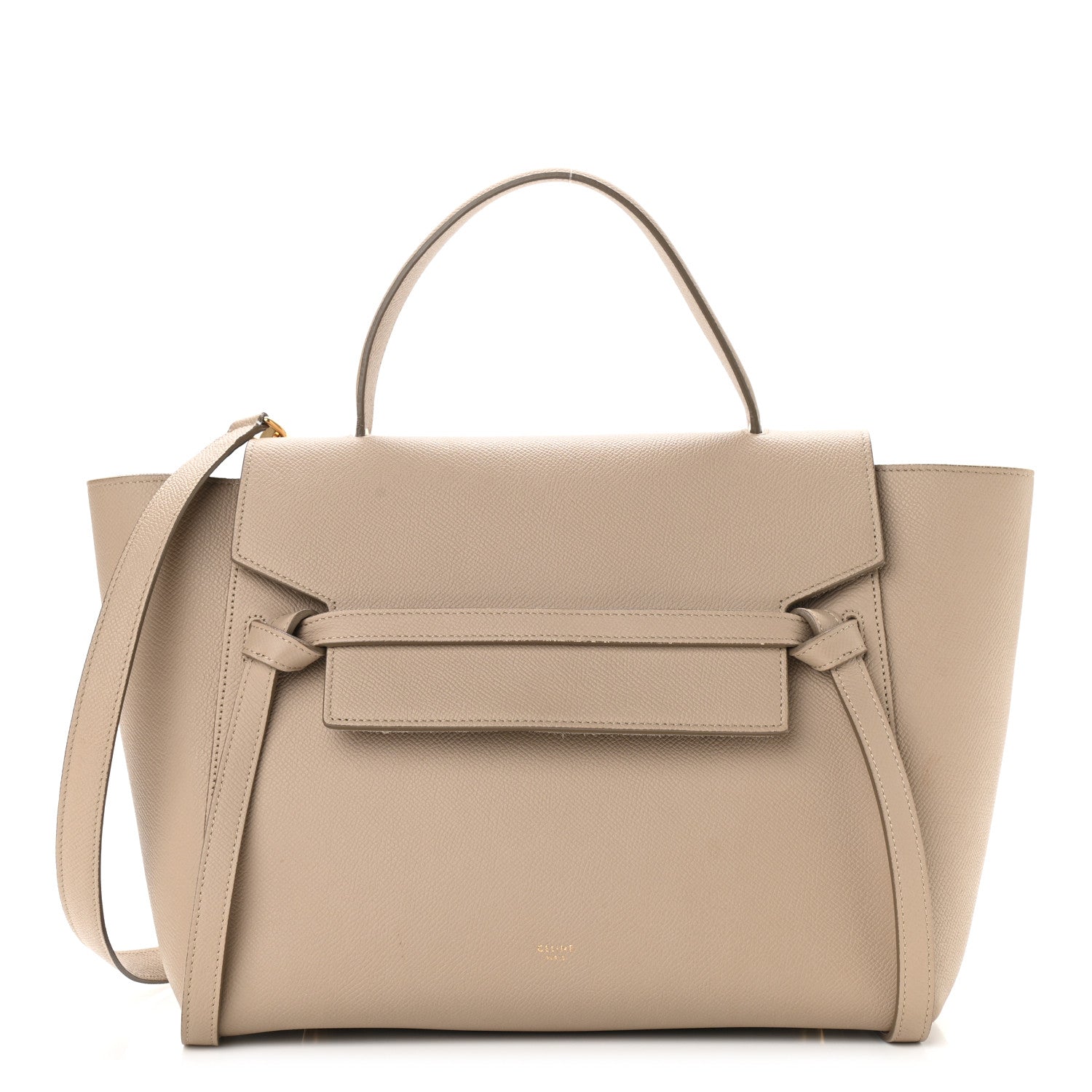 Celine Grained Calfskin Mini Belt Bag Light Taupe 1 of 12