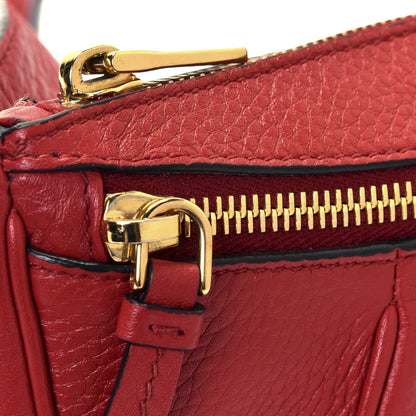 Prada Vitello Daino Small Belt Bag Rosso 15 of 26
