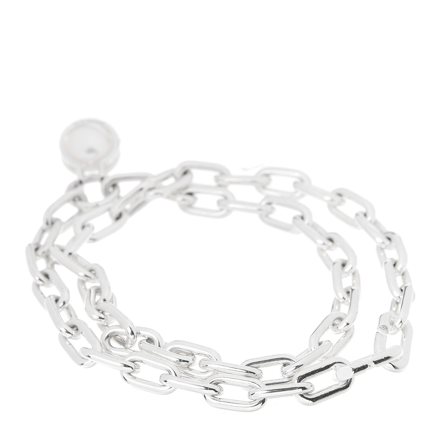 Sterling Silver Pearl HardWear Link Bracelet