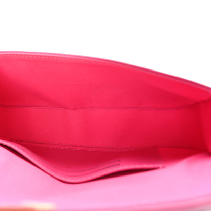 Louis Vuitton Vernis Malibu Pochette Neon Pink 5 of 8