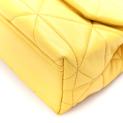 Prada Nappa Triangle Stitched Small Spectrum Bag Soleil 11 of 14