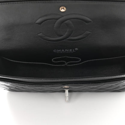 Chanel Caviar Quilted Medium Double Flap Black 5 of 13