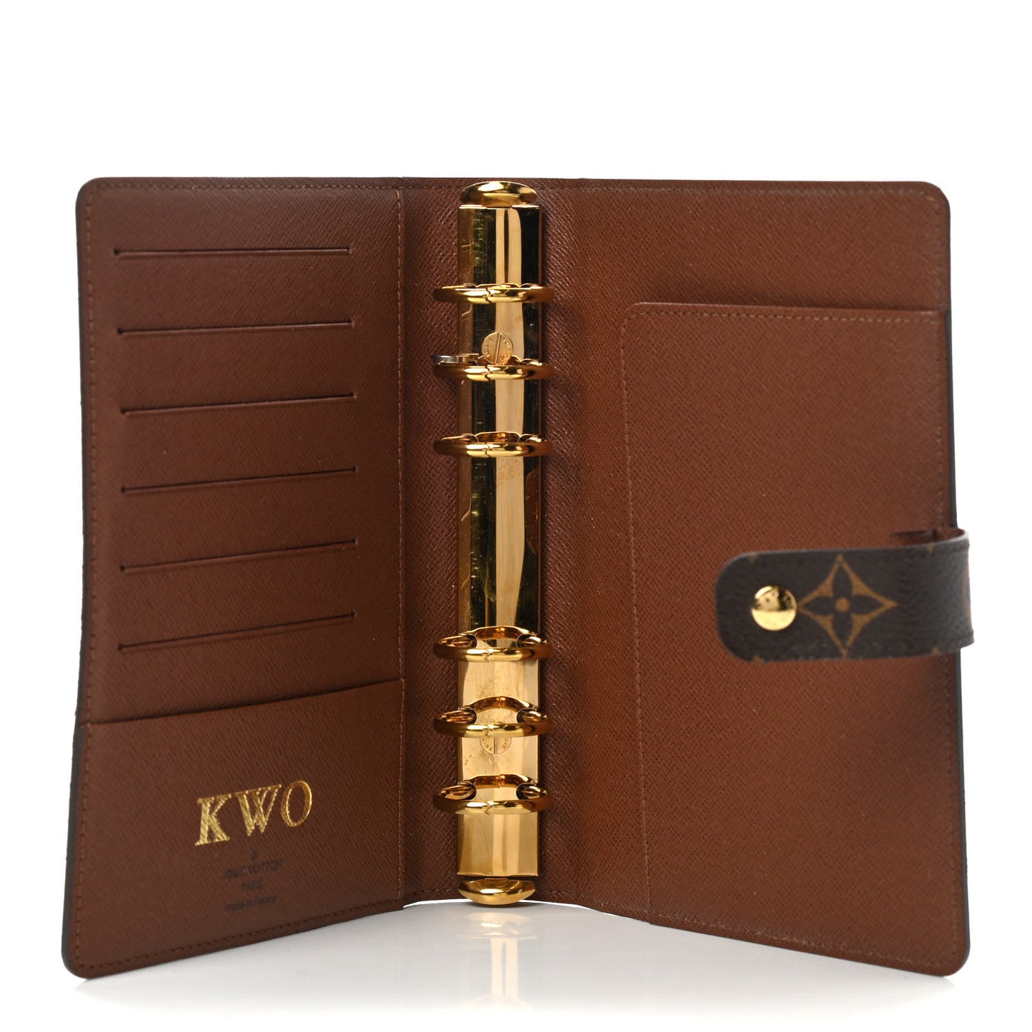 Monogram Medium Ring Agenda Cover