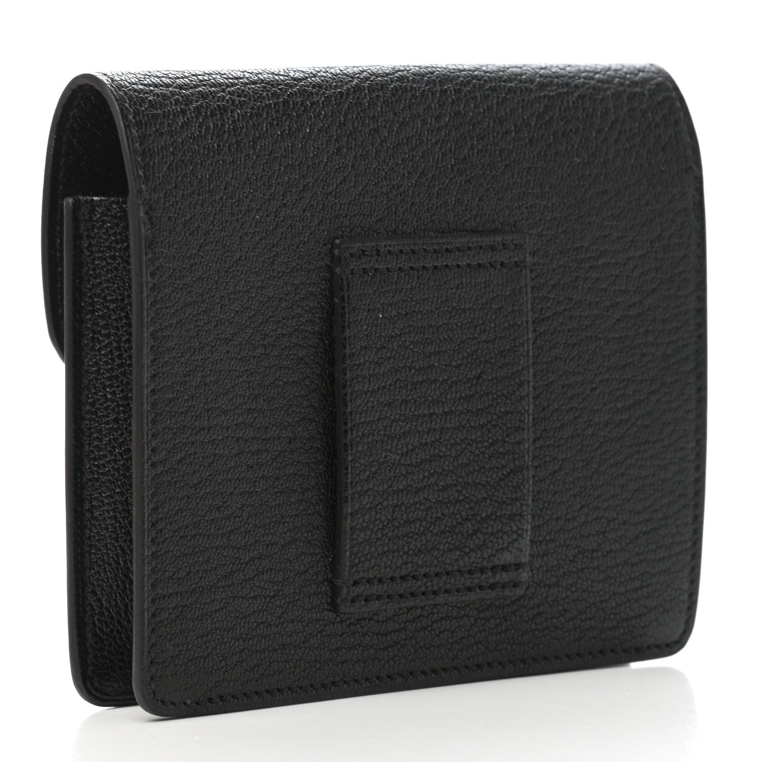 Hermes Chevre Mysore Roulis Slim Wallet Black 3 of 9