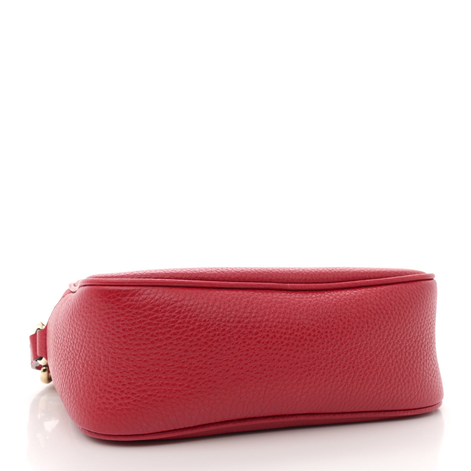 Gucci Pebbled Calfskin Small Soho Disco Bag Tabasco Red 4 of 13