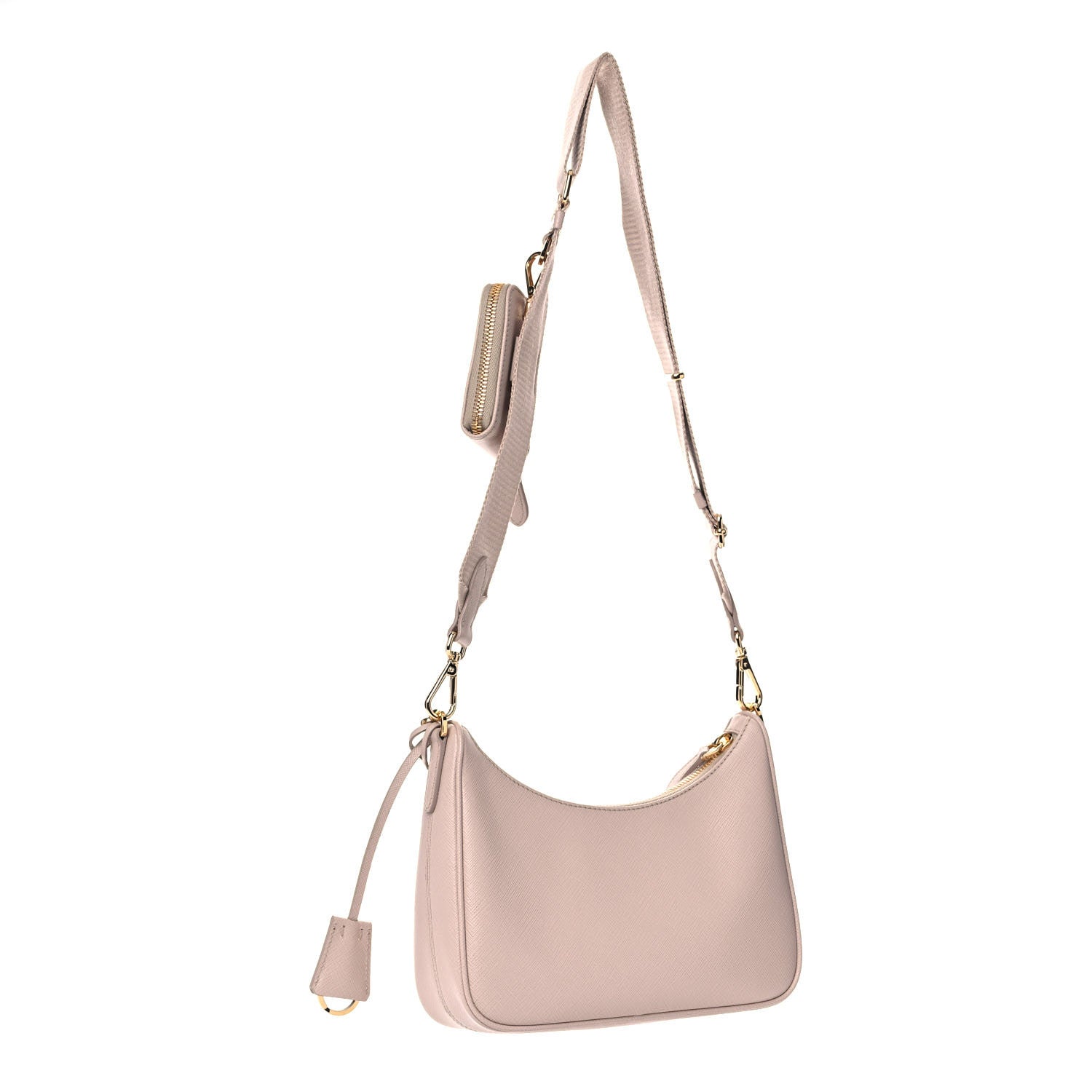 Prada Saffiano Re-Edition 2005 Shoulder Bag Ninfea 3 of 11