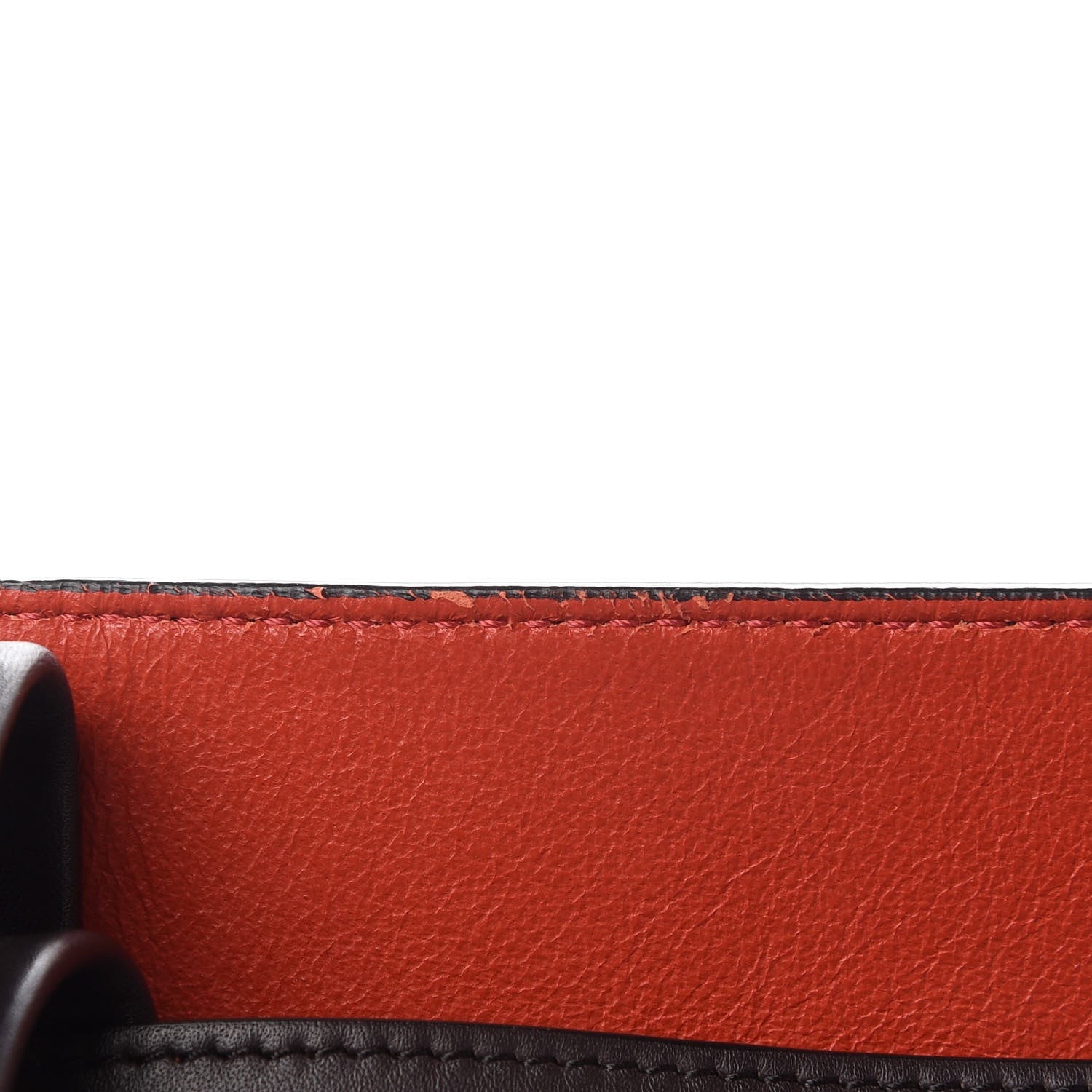 Celine Smooth Calfskin Small Belt Cabas Phantom Dark Brown 11 of 11
