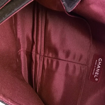 Chanel Jersey Crocodile REISSUE Jumbo Flap Black 6 of 9