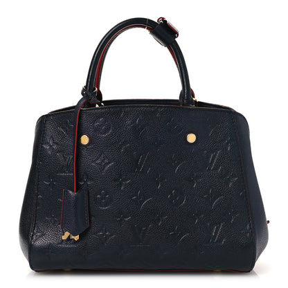Louis Vuitton Empreinte Montaigne BB Marine Rouge 1 of 15
