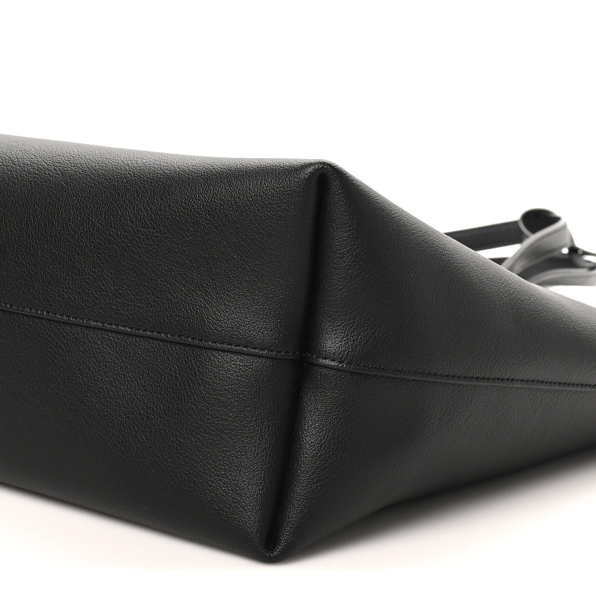 Saint Laurent Calfskin Large Shopping Tote Black 11 of 11