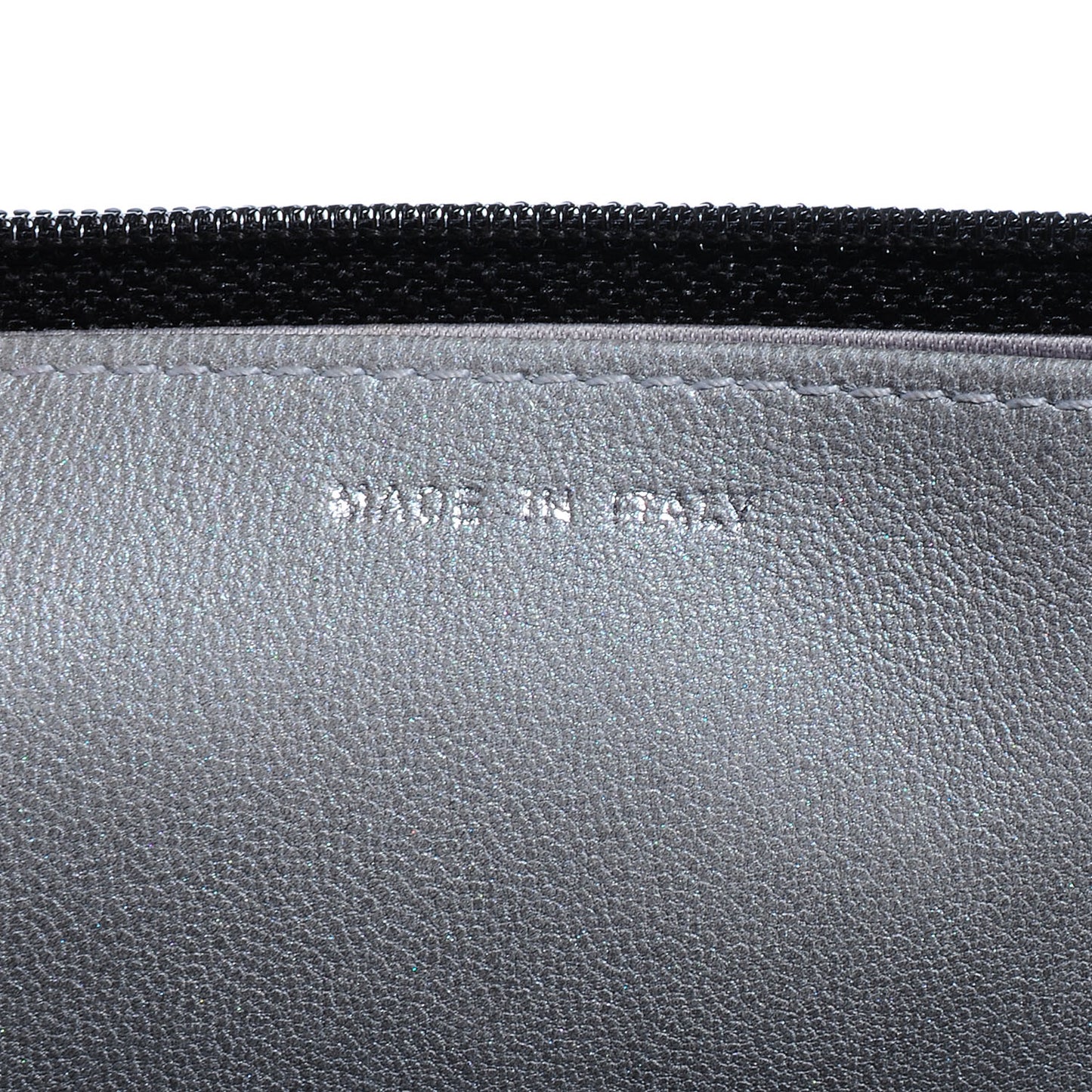 Lambskin Camellia Wallet on Chain WOC Black