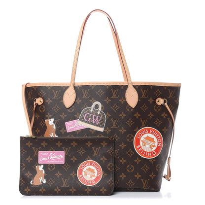 Louis Vuitton Monogram My World Tour Neverfull MM 1 of 11