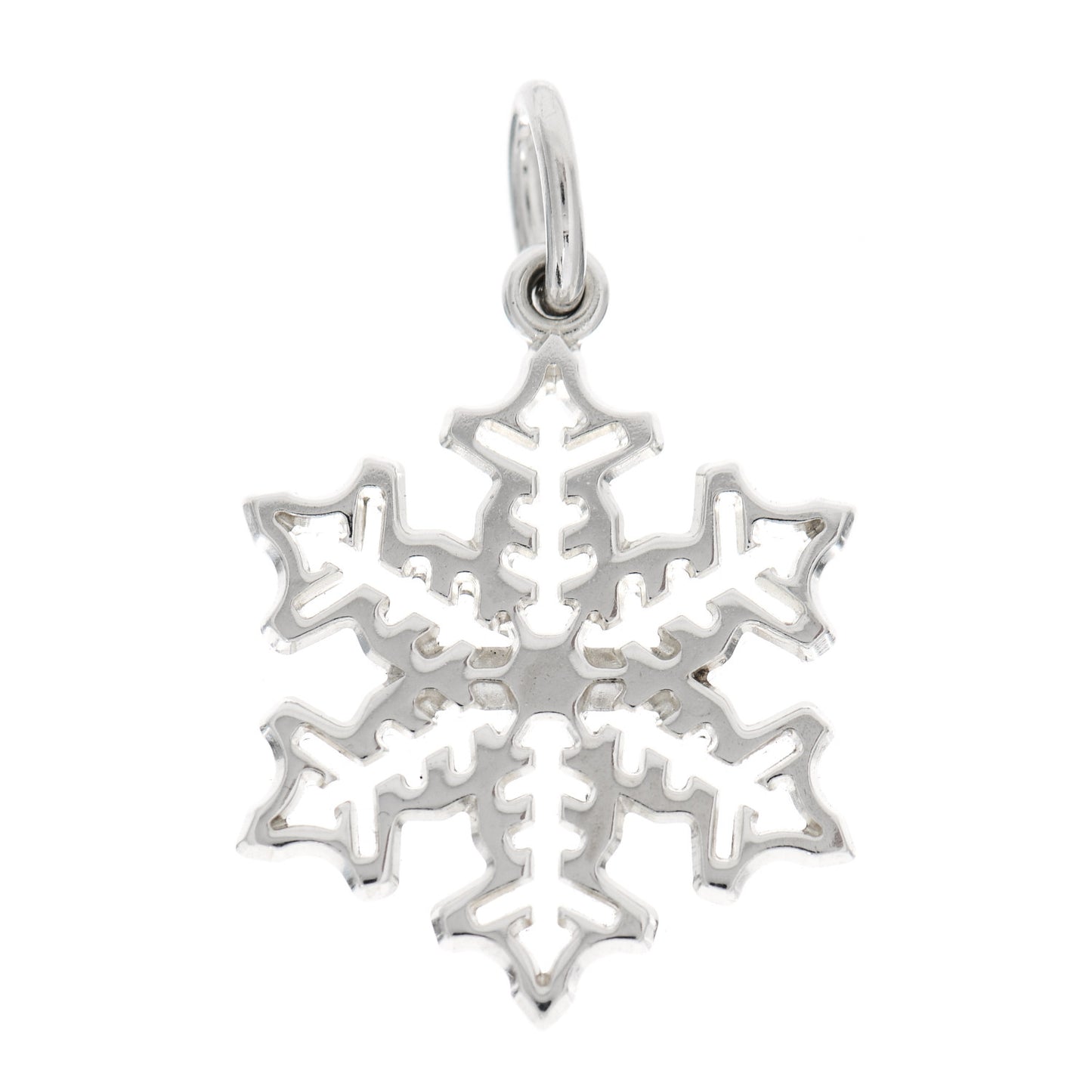 Sterling Silver Small Snowflake Charm