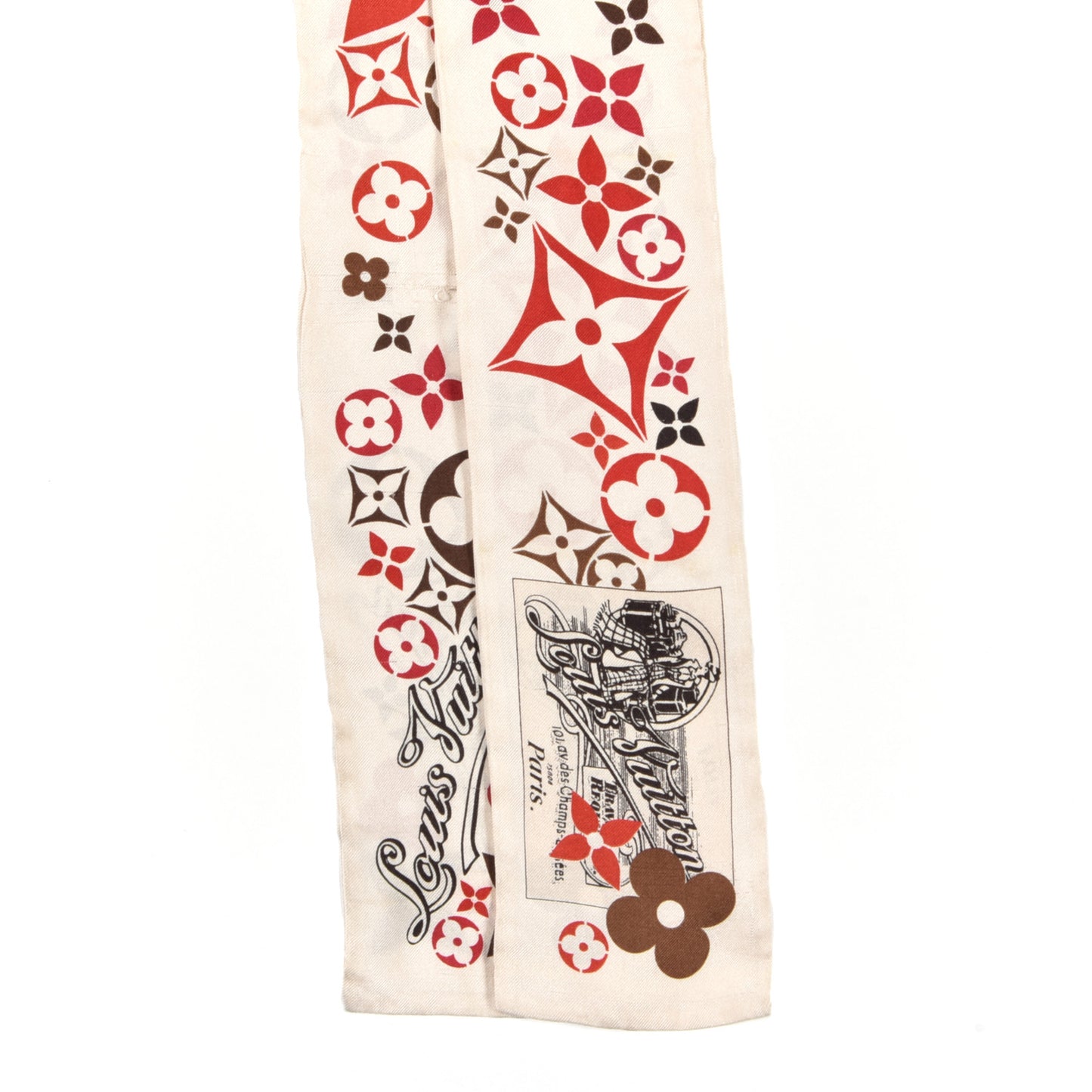 Silk Sweet Flower Bandeau Rouge