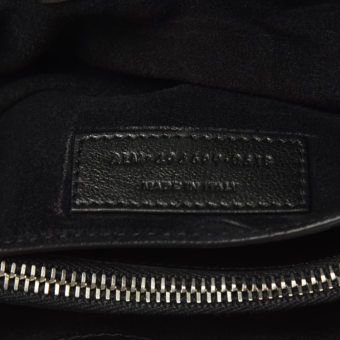 Metallic Calfskin Y Quilted Monogram Small Loulou Chain Satchel Acciaio