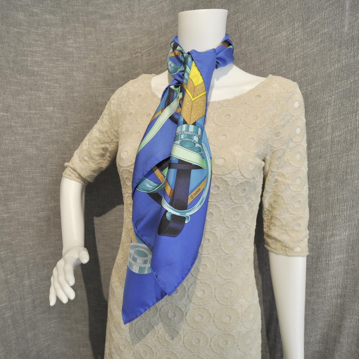 Silk Grand Manege Scarf 90